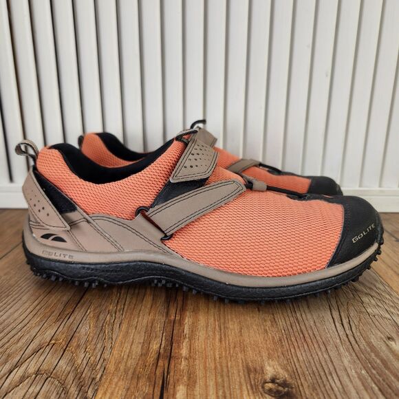 GoLite Tara Lite Womens Size 7 Orange Black Brown Trail Running Hiking Shoes Low - Picture 1 of 10